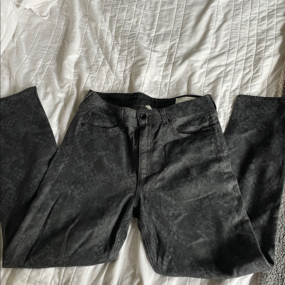 EUC Rag & Bone Nina High-Rise Ankle Cigarette Jeans